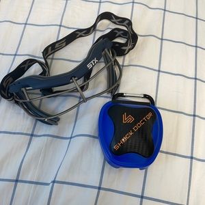 Lacrosse Goggles and Mouth Guard Case